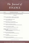 The Journal of Finance