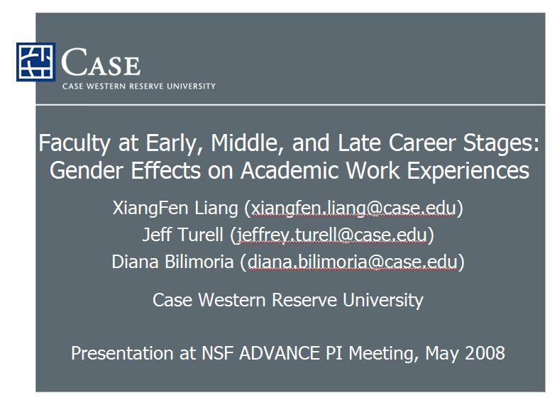 Faculty Career Stages