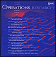 Operations Research Cover Image